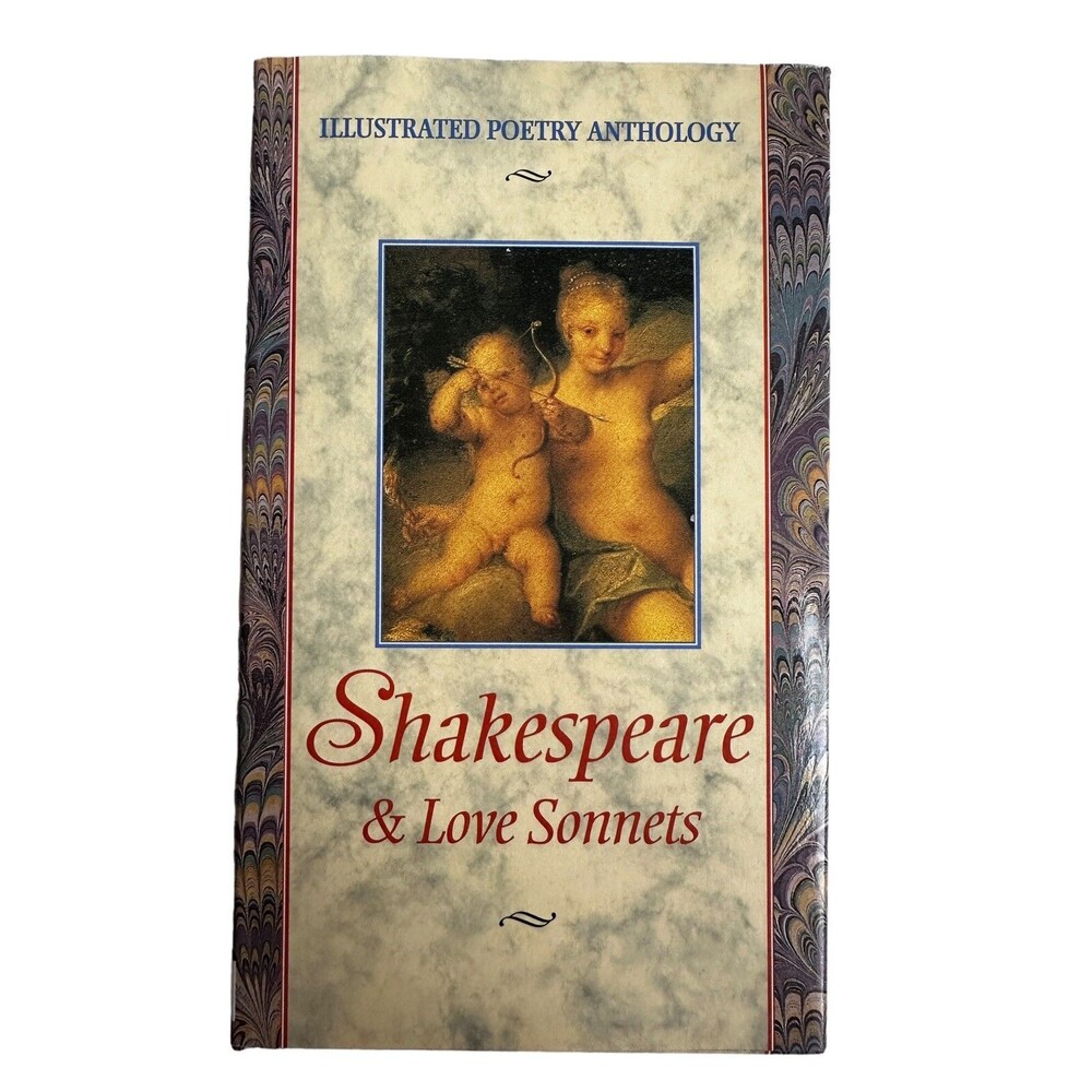 Shakespeare Love Poems Sonnets Illustrated Poetry Anthology Hardcover